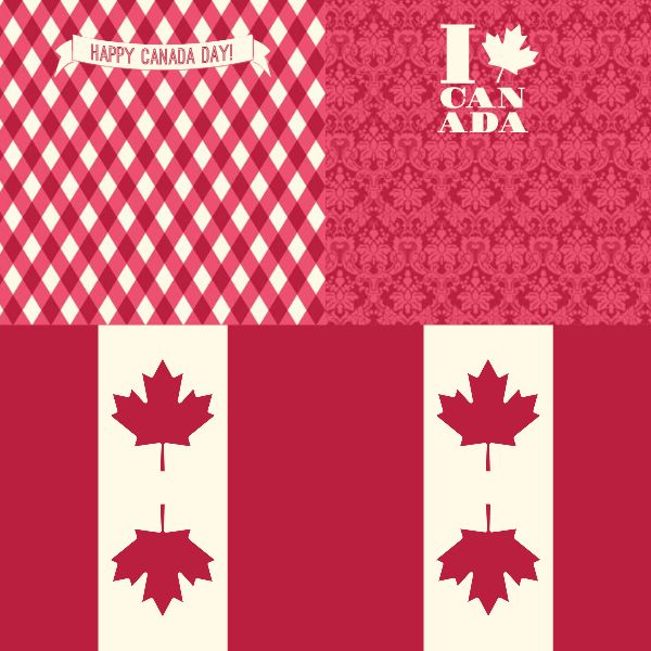 Heritage Makers Canada Day Patriotic Cookie Pockets