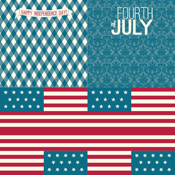 Heritage Makers Fourth July Patriotic Cookie Pockets