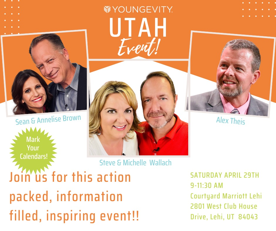 Youngevity Utah Spring Event April 29th