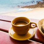 coffee on beach